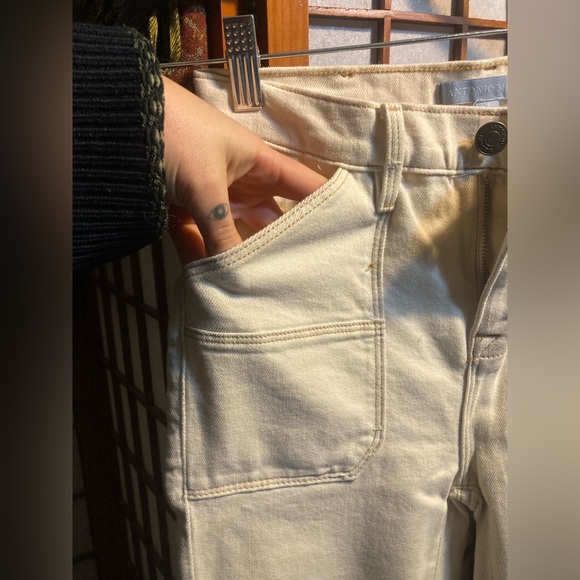 Antonio Melani Anisha Flare Leg High Waisted Stretch Denim Jeans - Picture 2 of 6